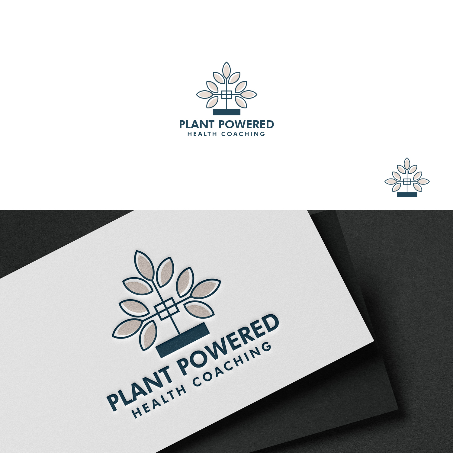 Logo Design by syrwebdevelopment for Plant Powered Health Coaching | Design #23133608