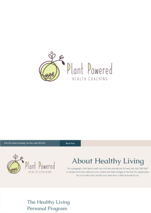 Plant Powered Health Coaching | Logo Design by NEWVIEW