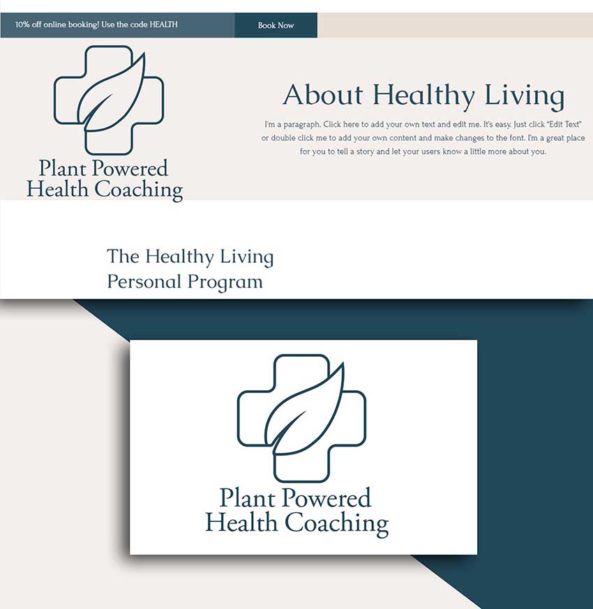 Logo-Design von WB Design Works für Plant Powered Health Coaching | Design #23124366