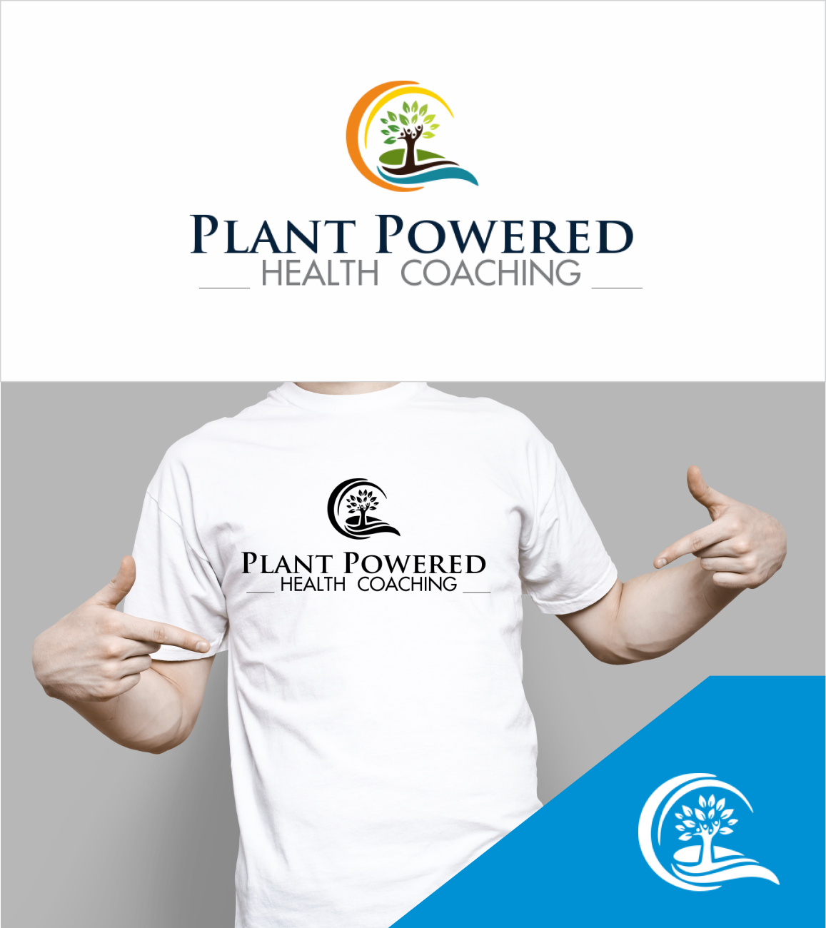 Logo Design by ThePredators for Plant Powered Health Coaching | Design #23164962