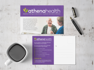 Postcard Design by chandrayaan.creative for Accurate Medical Biling and Audit | Design: #23147226