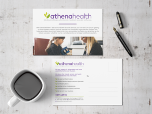 Postcard Design by chandrayaan.creative for Accurate Medical Biling and Audit | Design: #23147227