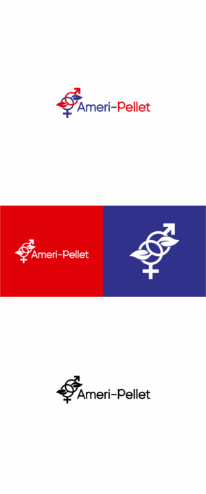 Ameri-Pellet | Logo Design by mike edan