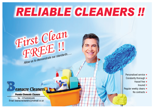 Flyer Design by avi's for Beanacre Cleaners | Design: #716358