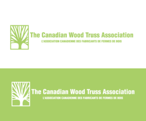 The Canadian Wood Truss Association  L’ASSOCIATION CANADIENNE DES FABRICANTS DE FERMES DE BOIS | Logo Design by Dobar_logo