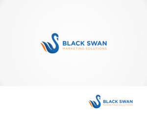 Logo Design by Artipunan for Black Swan Marketing Solutions | Design: #23127259