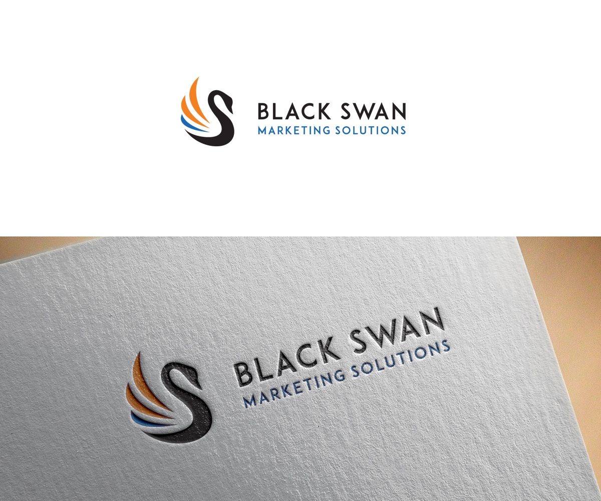 Logo Design by bijuak for Black Swan Marketing Solutions | Design #23126238