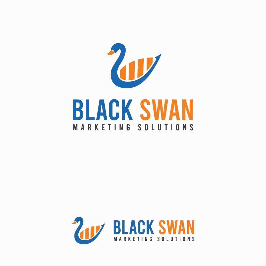 Logo-Design von debdesign für Black Swan Marketing Solutions | Design #23128119