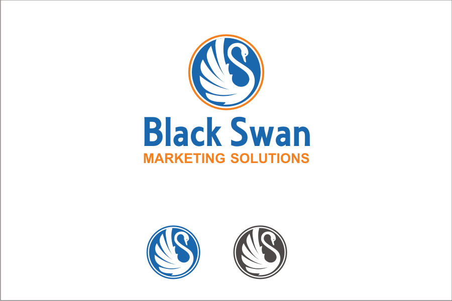 Diseño de Logo por Emran Ali para Black Swan Marketing Solutions | Diseño #23125726