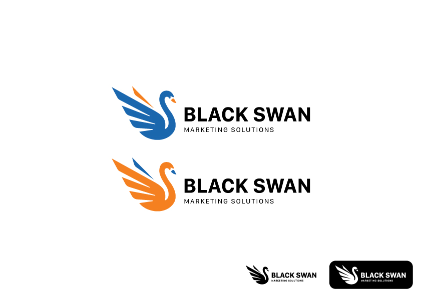 Logo Design by suryo prakadewa for Black Swan Marketing Solutions | Design #23127945