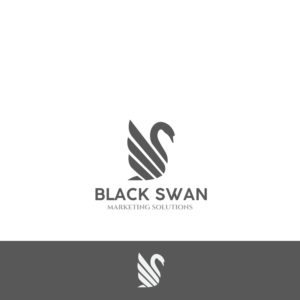 Logo Design by techteam761 for Black Swan Marketing Solutions | Design #23138266