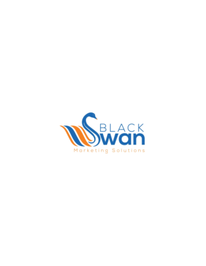 Logo Design by Farooq Zahid for Black Swan Marketing Solutions | Design: #23126591