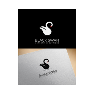 Logo Design by Sizuka for Black Swan Marketing Solutions | Design: #23127592