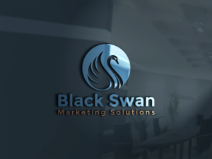 Logo Design by Graphic_studio20 for Black Swan Marketing Solutions | Design: #23129541