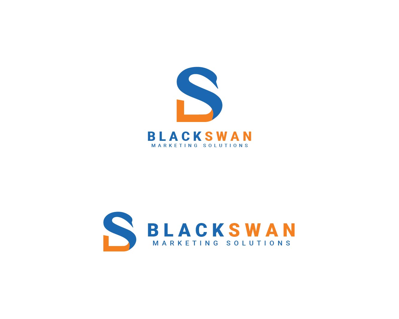 Logo Design by PKdesigns for Black Swan Marketing Solutions | Design #23127025