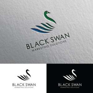 Black Swan Marketing Solutions | Logo-Design von Rii