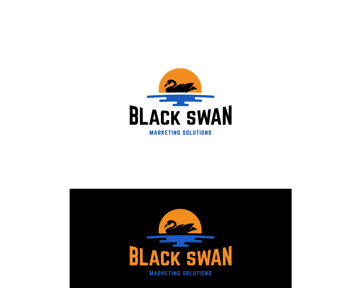 Logo Design by MrBranding for Black Swan Marketing Solutions | Design #23125681