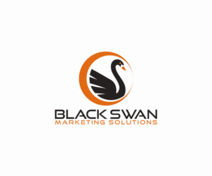 Logo Design by UN for Black Swan Marketing Solutions | Design: #23136683
