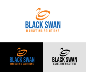 Logo Design by Davis 5 for Black Swan Marketing Solutions | Design: #23130070