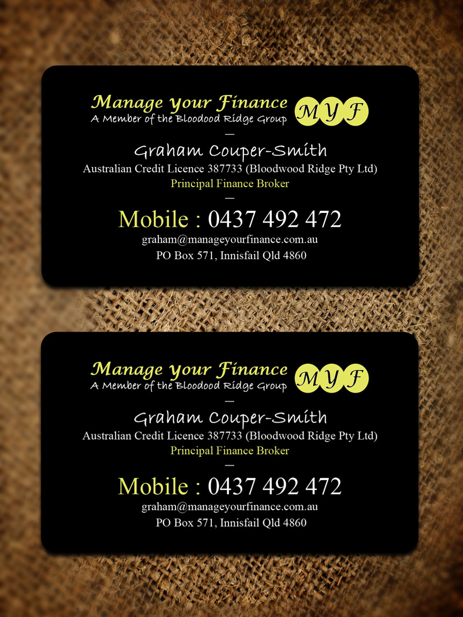 Business Card Design by Sandaruwan for Bloodwood Ridge Pty Ltd | Design #23125707