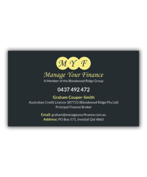 Business Card Design by T.R