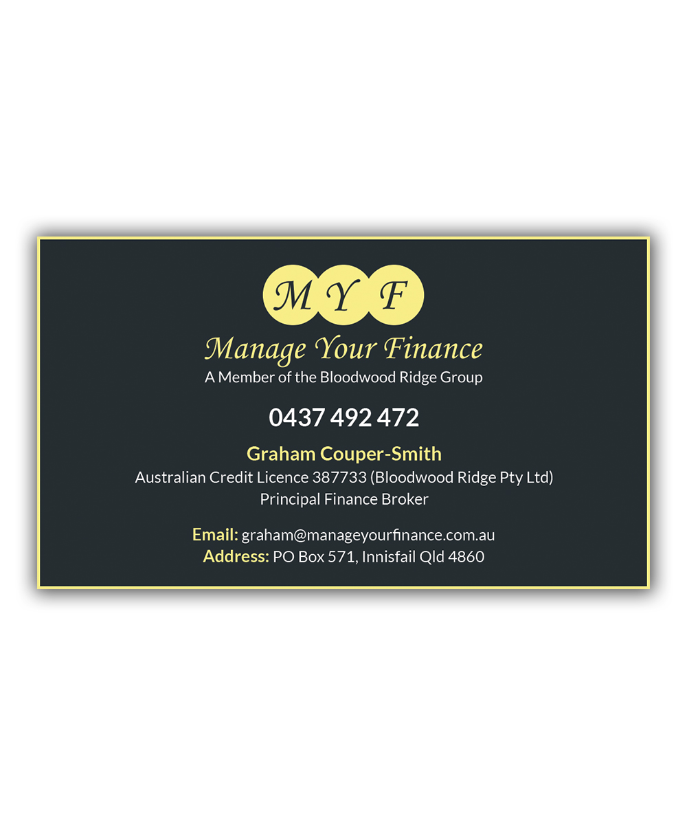 Business Card Design by T.R for Bloodwood Ridge Pty Ltd | Design #23129923