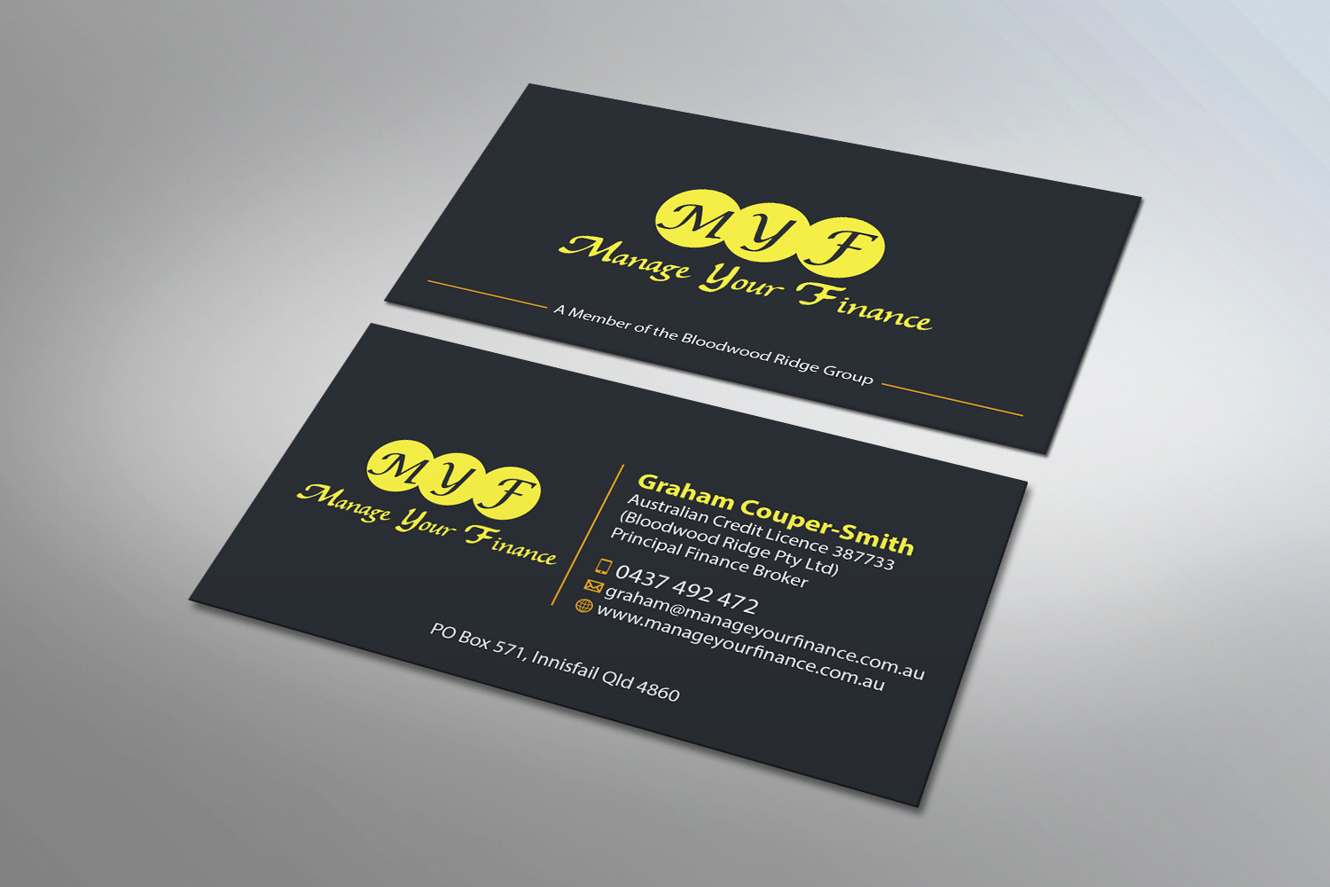 Business Card Design by MDesign for Bloodwood Ridge Pty Ltd | Design #23130836