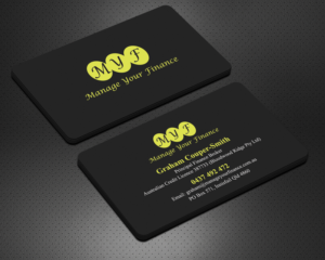 Finance Broker helping people meet their personal and business goals | Business Card Design by Krishno