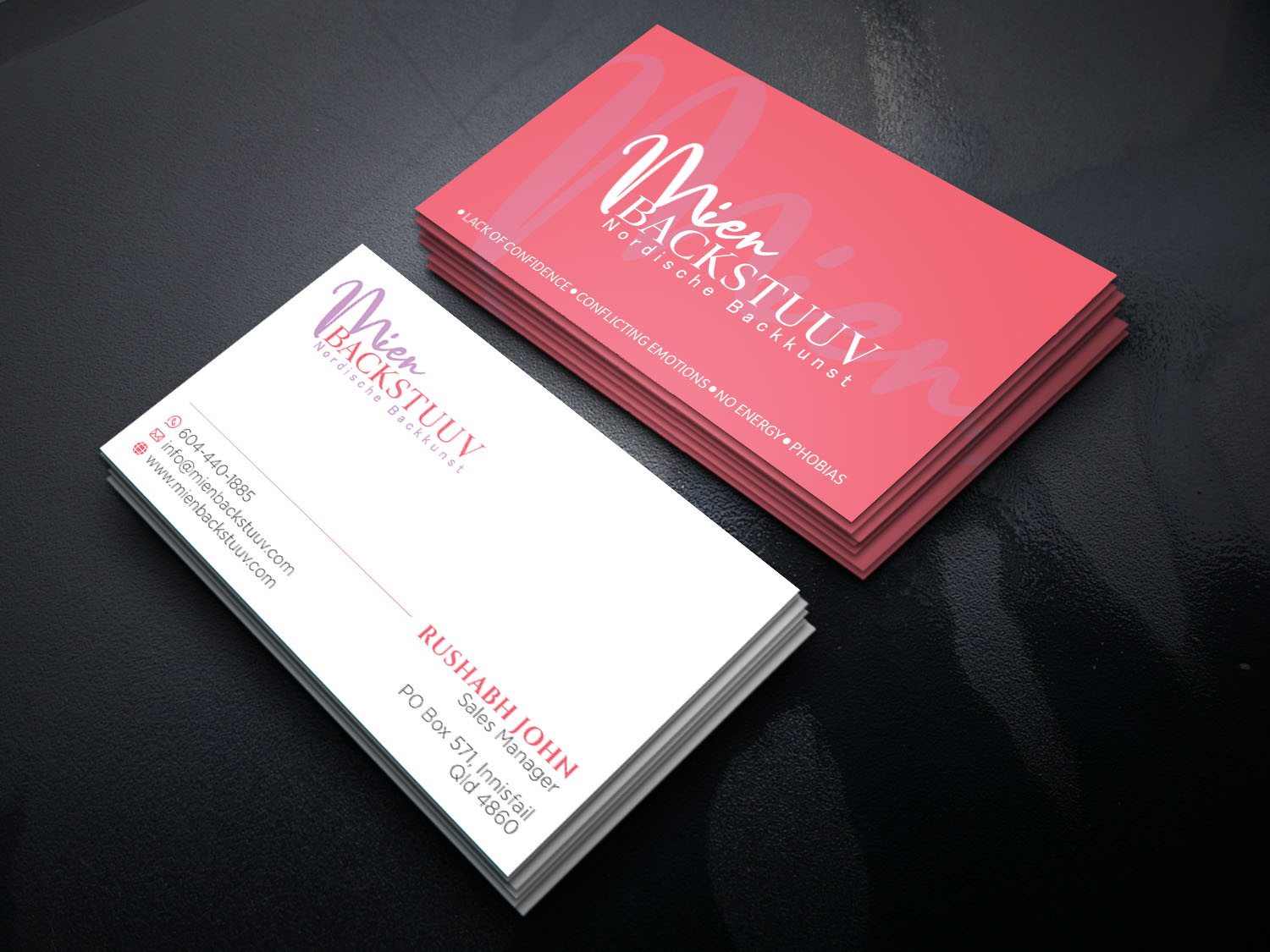 Business Card Design by Verified artistry for Thaysen's Backstube e.K. | Design #23132019