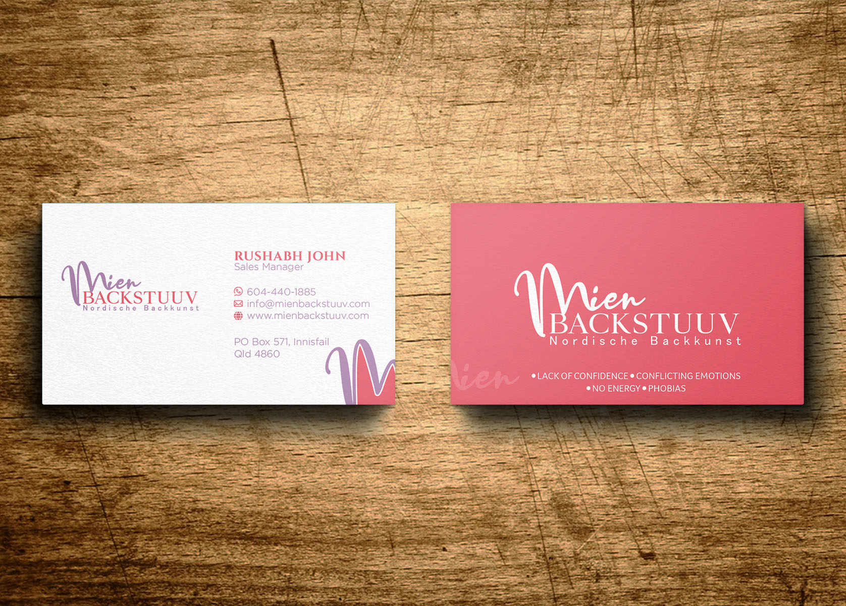 Business Card Design by Verified artistry for Thaysen's Backstube e.K. | Design #23132029