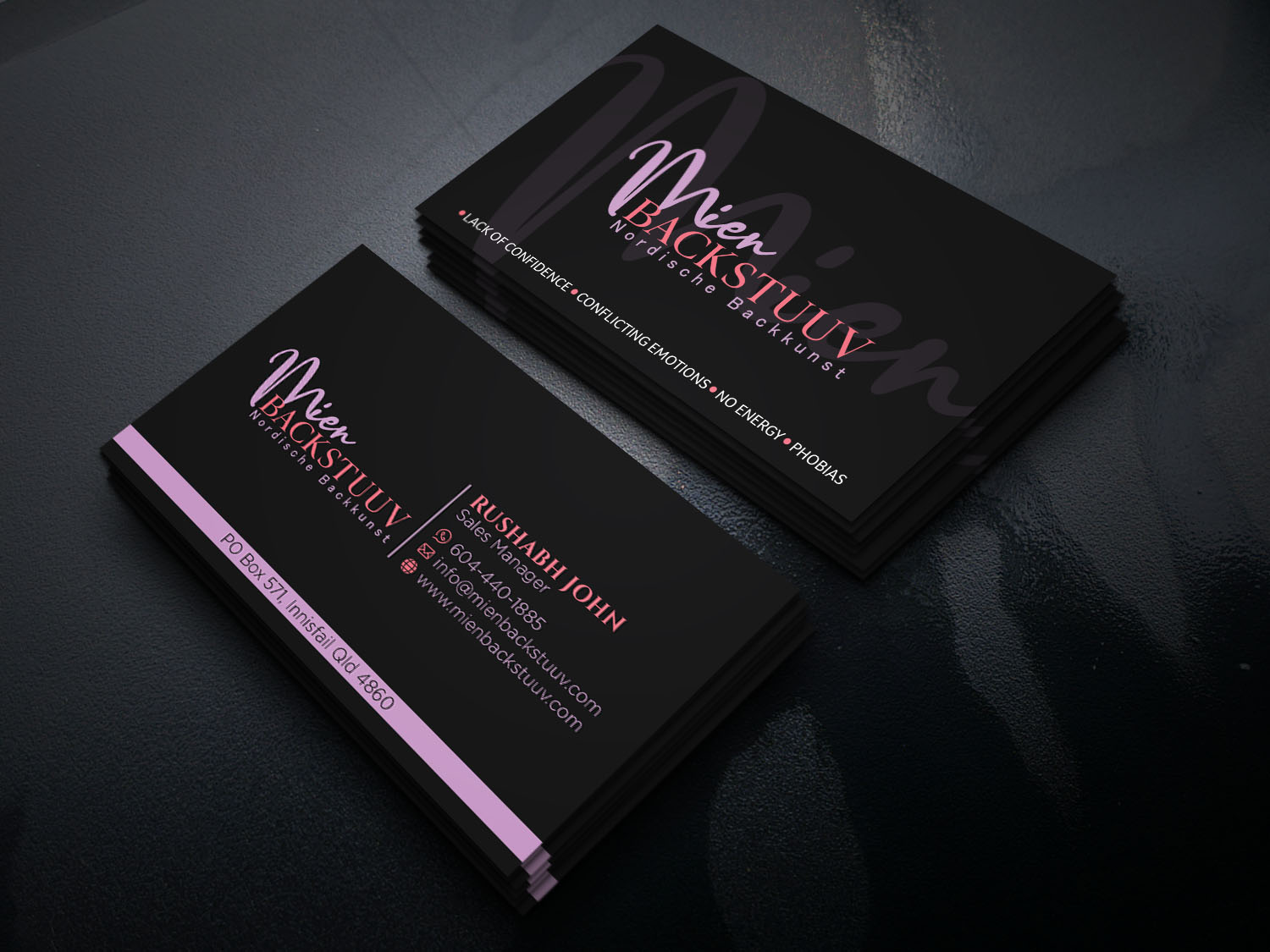 Business Card Design by Verified artistry (Design garden) for Thaysen's Backstube e.K. | Design #23132030