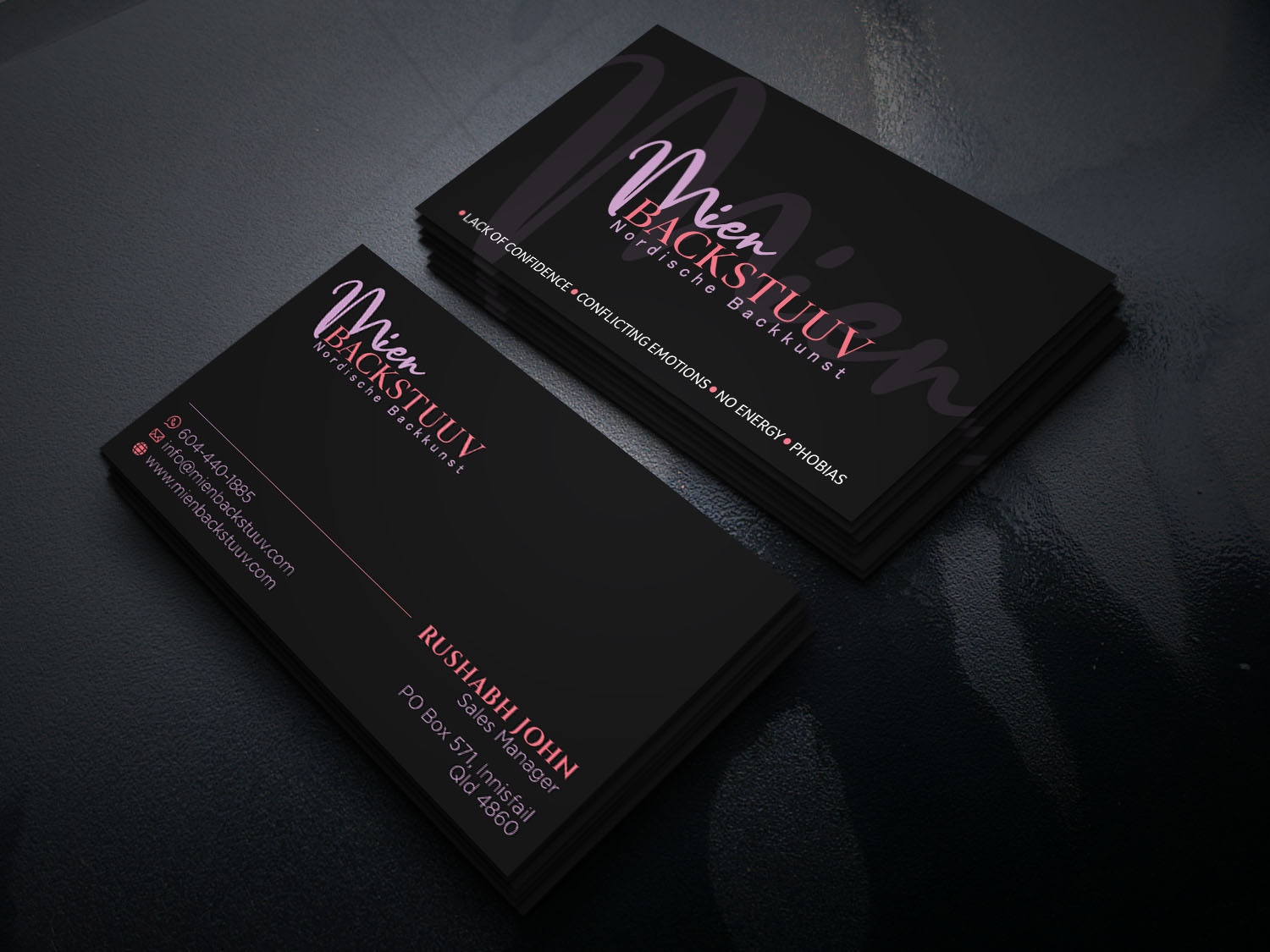 Business Card Design by Verified artistry (Design garden) for Thaysen's Backstube e.K. | Design #23132034
