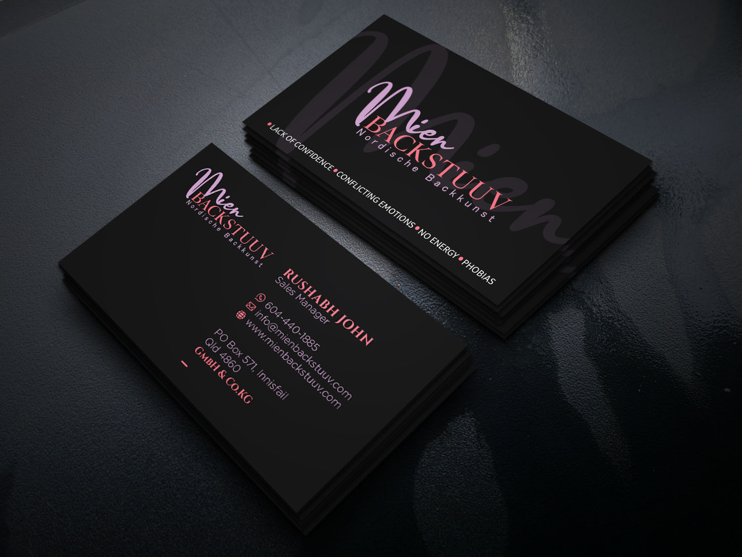 Business Card Design by Verified artistry for Thaysen's Backstube e.K. | Design #23175498