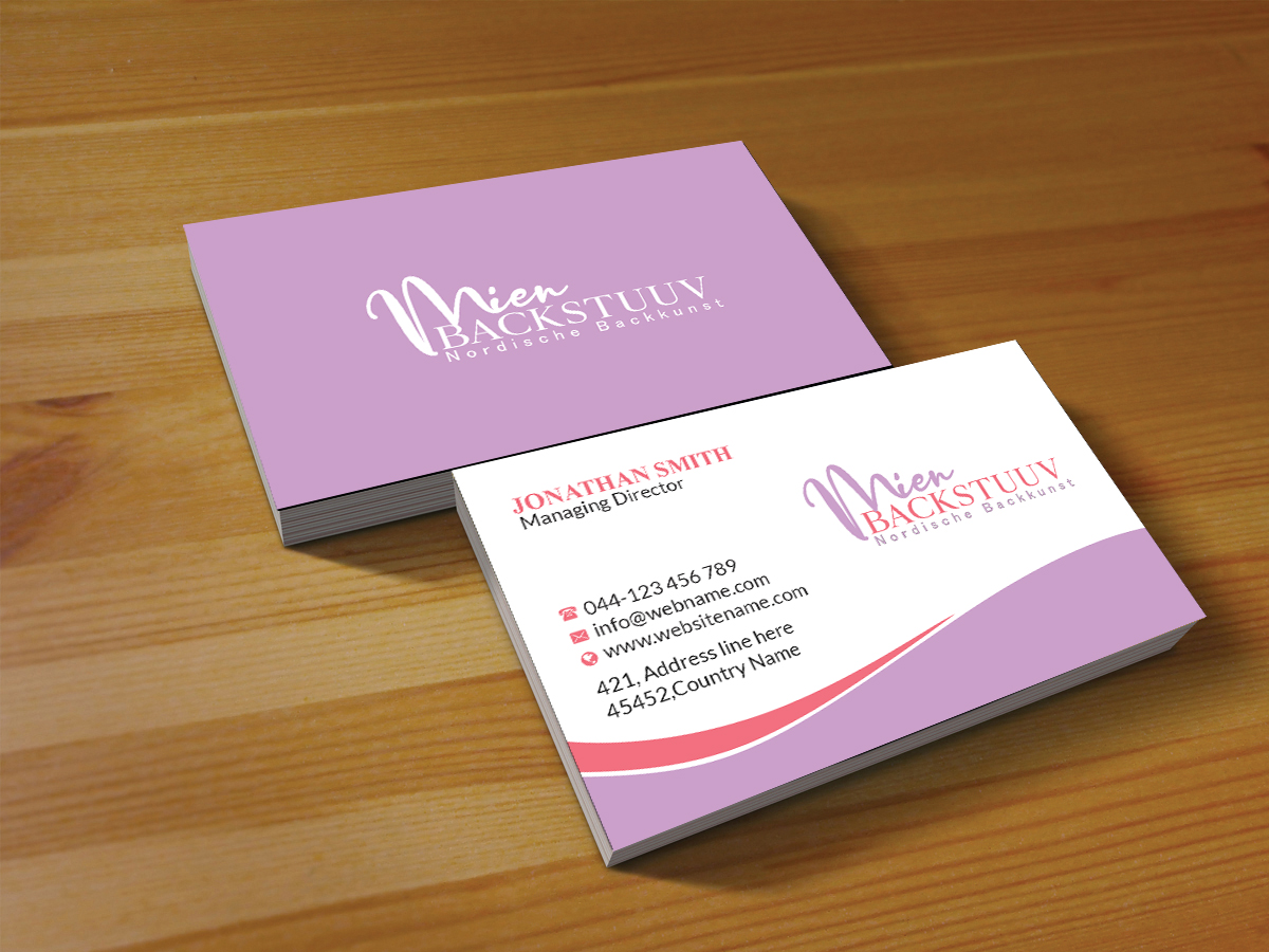 Business Card Design by Creations Box 2015 for Thaysen's Backstube e.K. | Design #23141275