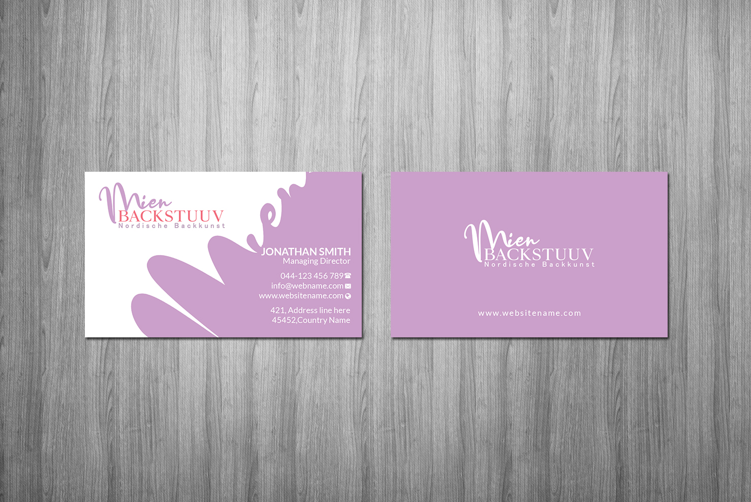 Business Card Design by Creations Box 2015 for Thaysen's Backstube e.K. | Design #23141285