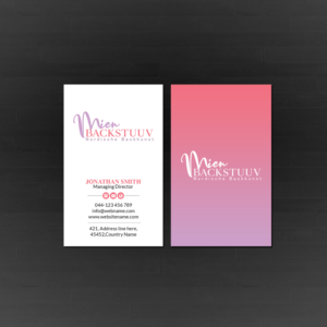 Diseño de Tarjeta de Presentación por Creations Box 2015 para Thaysen's Backstube e.K. | Diseño: #23141286