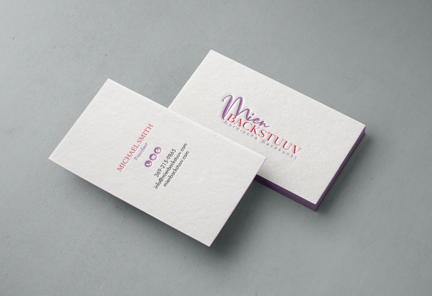 Business Card Design by chandrayaan.creative for Thaysen's Backstube e.K. | Design #23133214