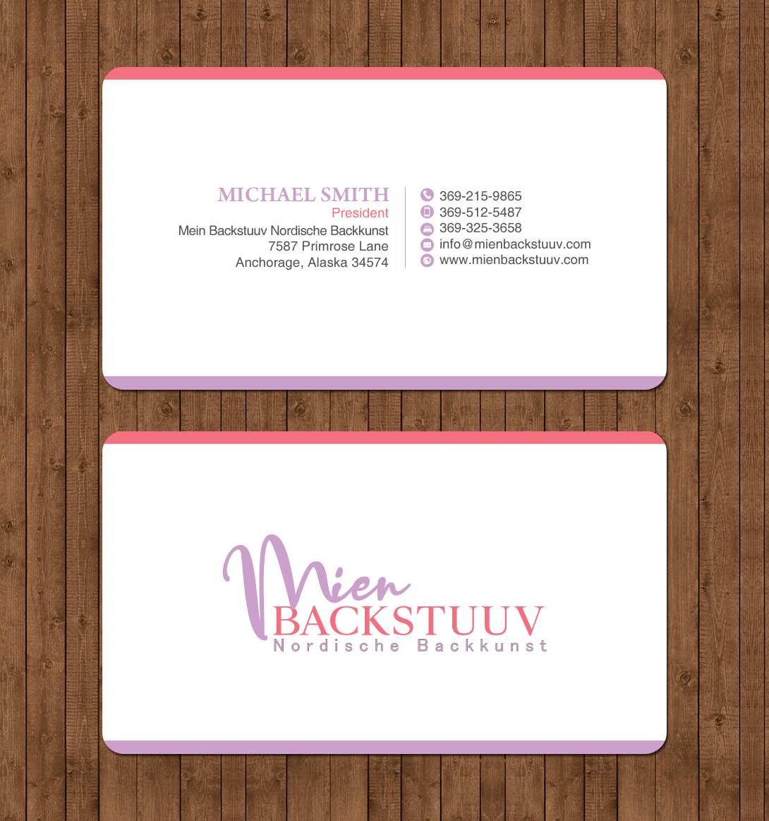Business Card Design by chandrayaan.creative for Thaysen's Backstube e.K. | Design #23136197