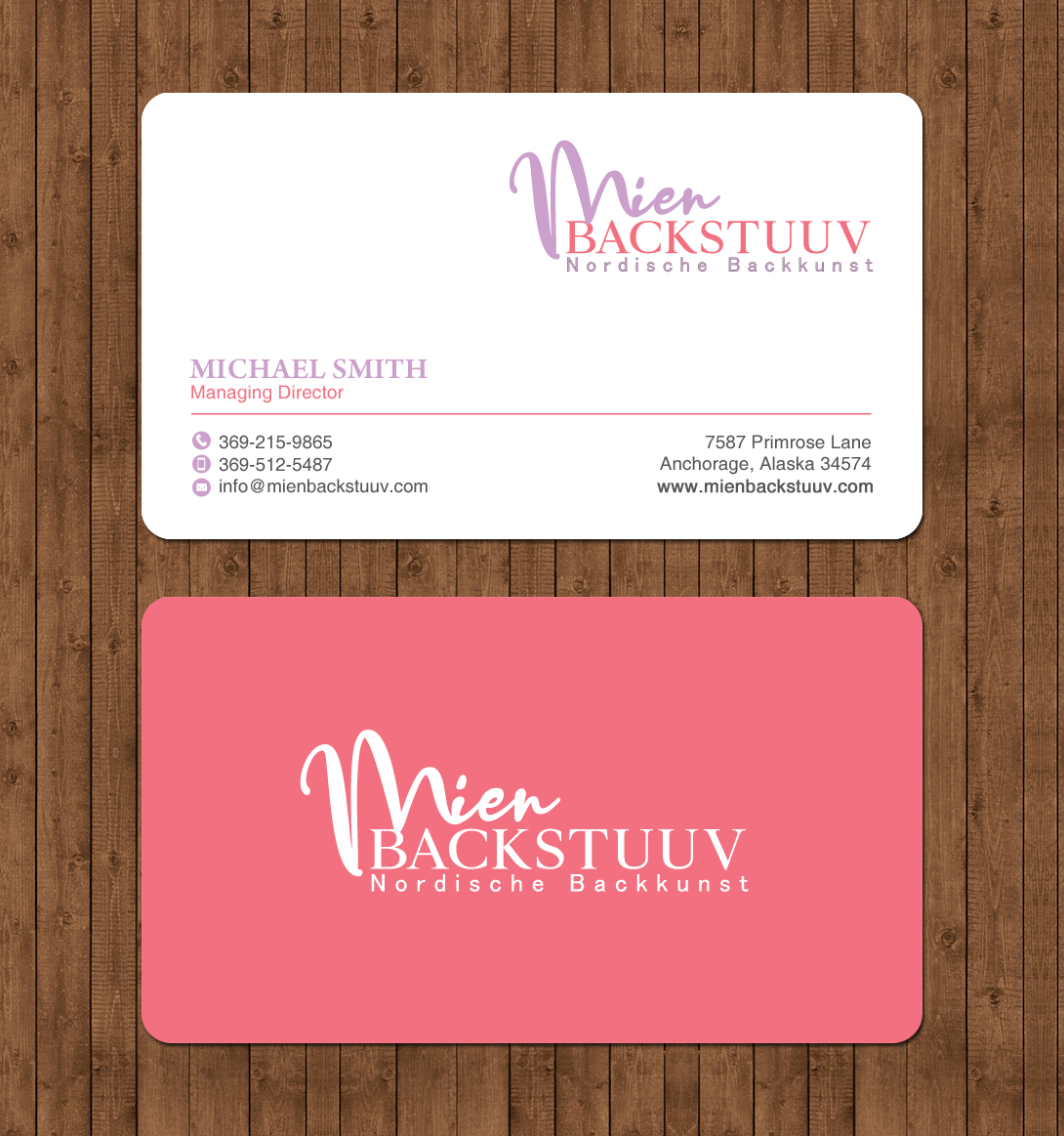 Business Card Design by chandrayaan.creative for Thaysen's Backstube e.K. | Design #23136198