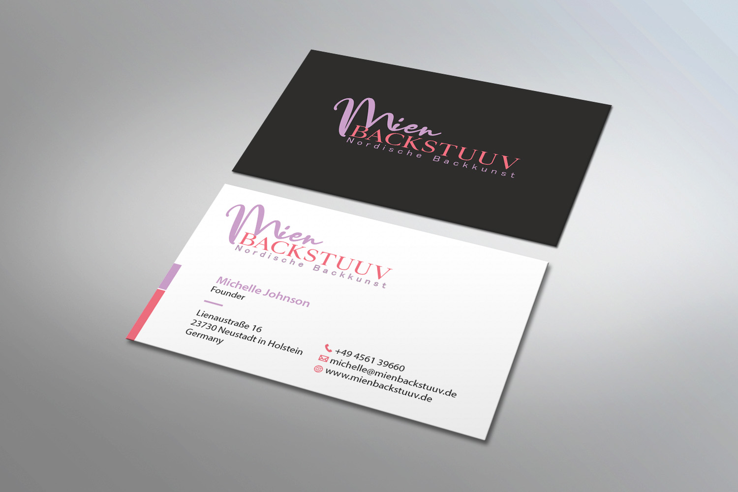 Business Card Design by MDesign for Thaysen's Backstube e.K. | Design #23130944