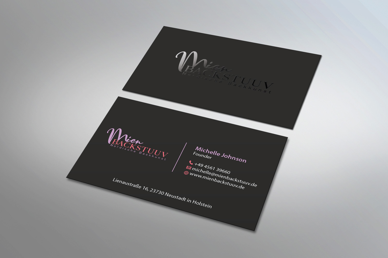 Business Card Design by MDesign for Thaysen's Backstube e.K. | Design #23130947