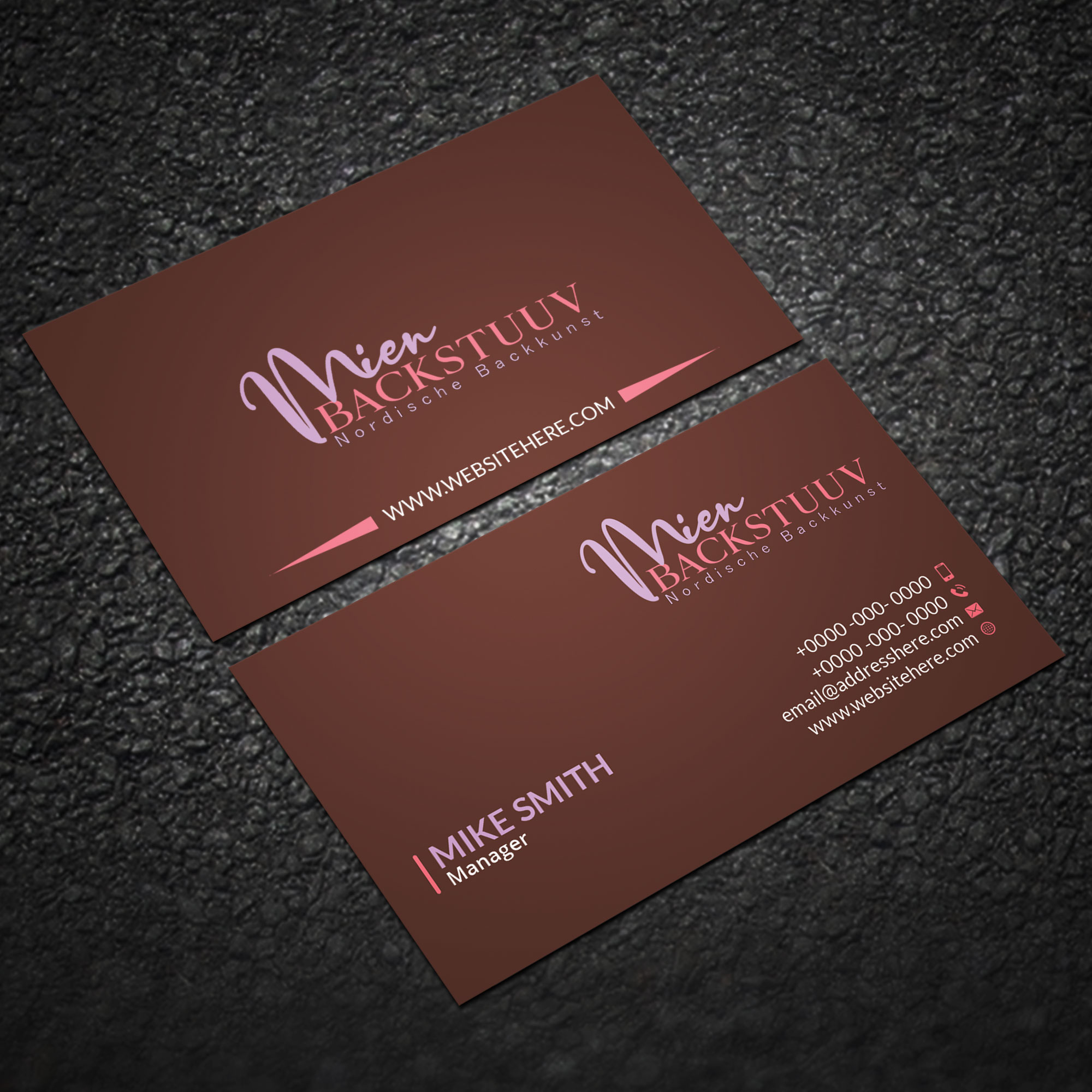 Business Card Design by Sujan4art for Thaysen's Backstube e.K. | Design #23128636