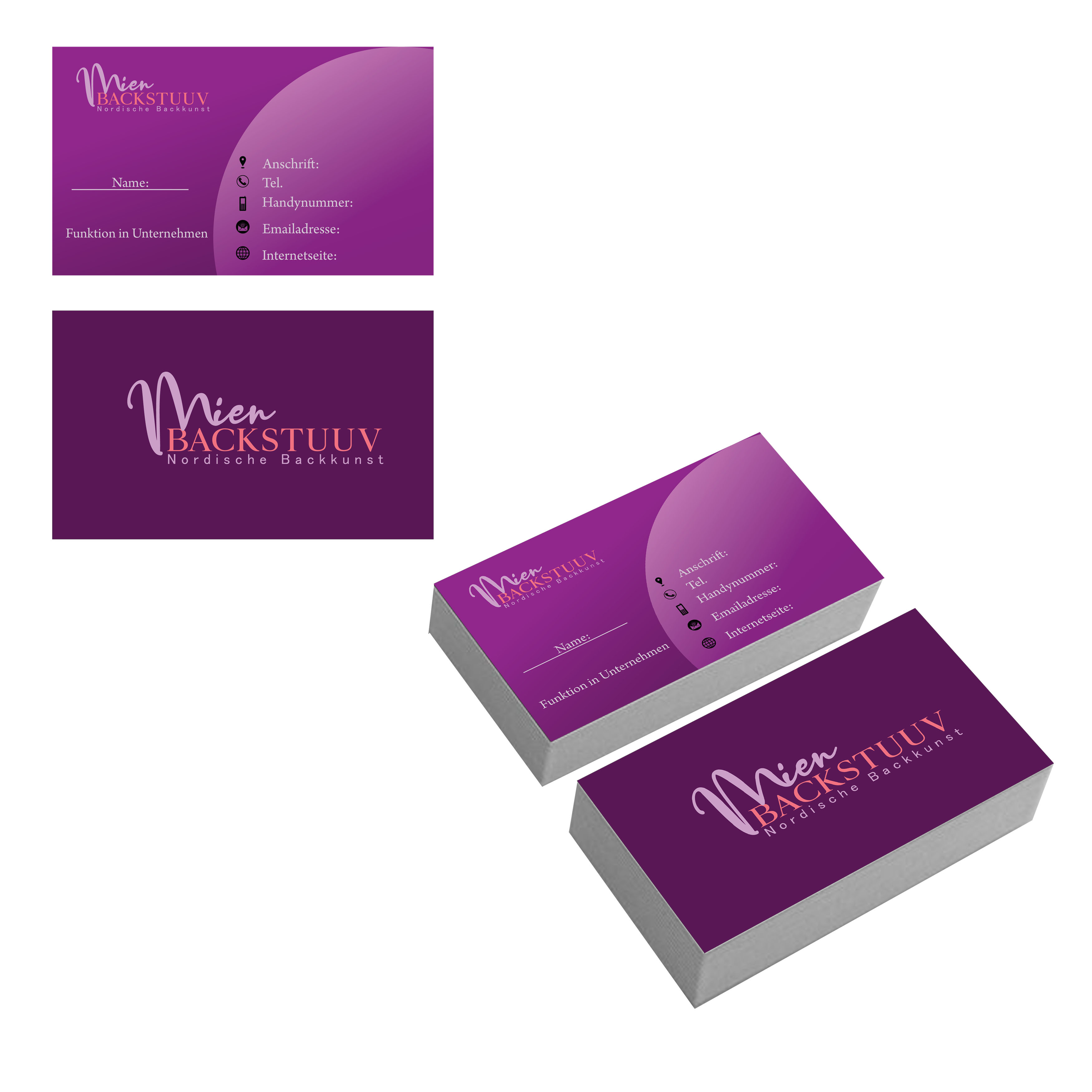 Design de Carte de Visite par Nadz10 pour Thaysen's Backstube e.K. | Design #23127378