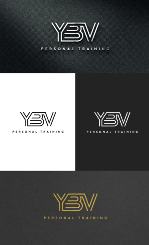Y B V personal training | Diseño de Logo por GLDesigns