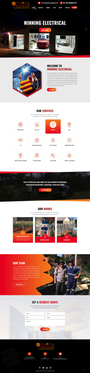 Web Design by pb for this project | Design #23137270