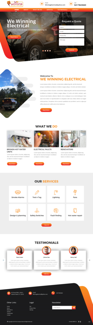 Web-Design von pb für dieses Projekt | Design: #23137271