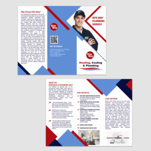 Sales book / brochure for high end plumbing services | Design de Brochure par Maxo-Biz