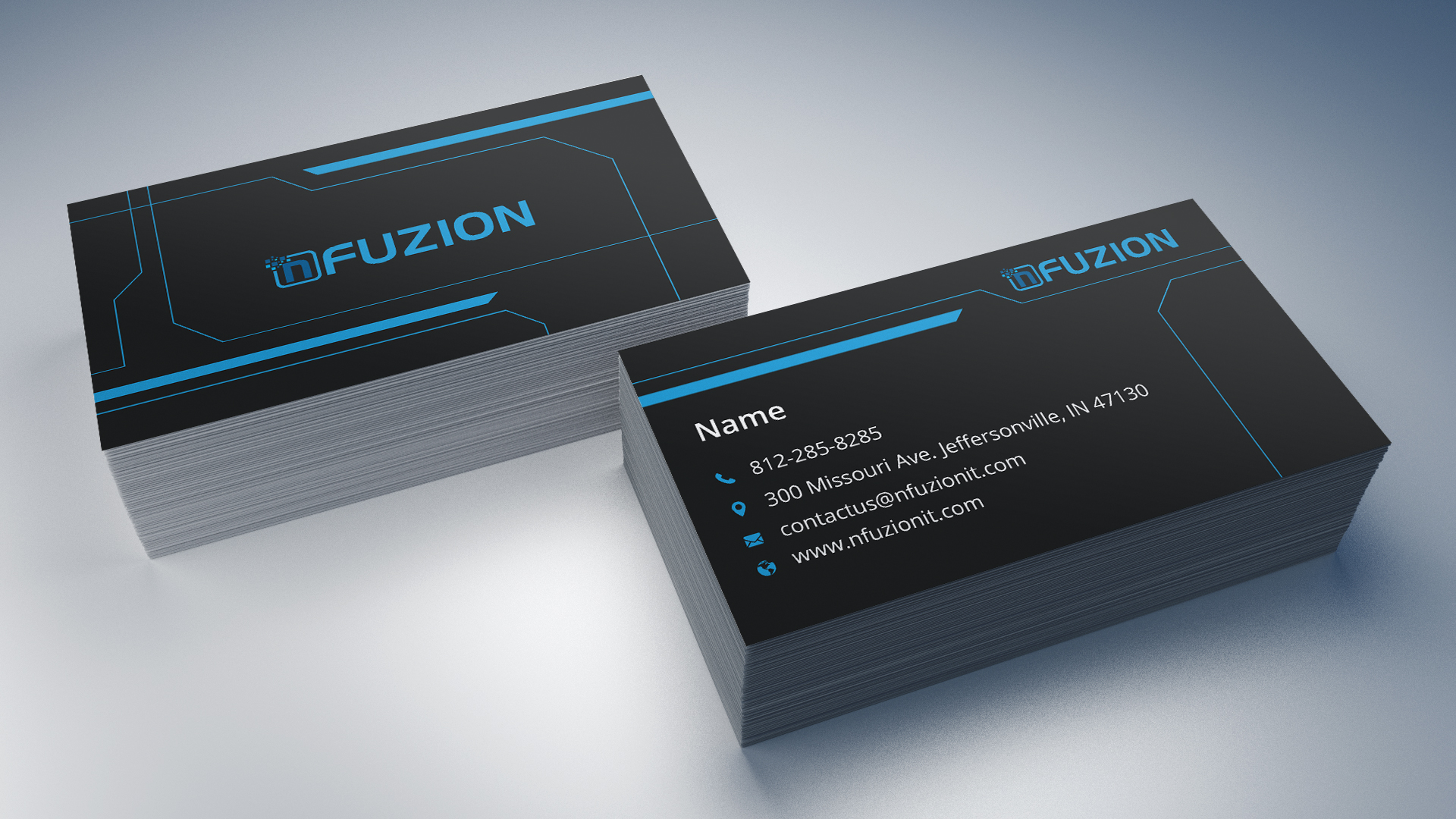 Business Card Design by Nightmist for NFUZION | Design #23130580