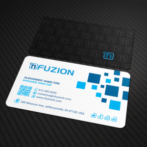 Business Card Design by Sandaruwan for NFUZION | Design #23132959