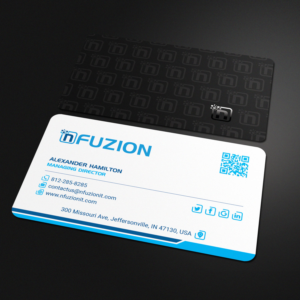 NFUZION Corporate Business Card | Business Card Design by Sandaruwan